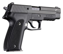 Hogue SIG Sauer P226 DA SA Checkered G10 SOLID BLACK