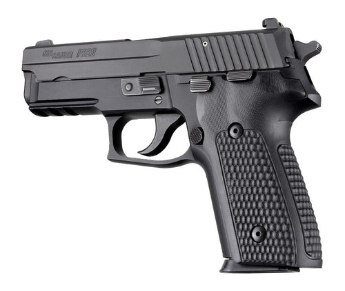 Hogue SIG Sauer P228 P229 DA/SA - Piranha - G10 SOLID BLACK
