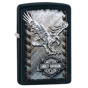 Zippo Harley-Davidson Iron Eagle Black Matte