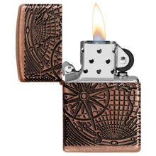 Zippo Windproof Lighter World Map