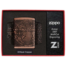 Zippo Windproof Lighter World Map