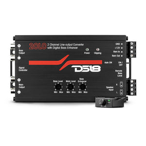 DS18 2 Channel Line Output Converter with Digital Bass Enhancer