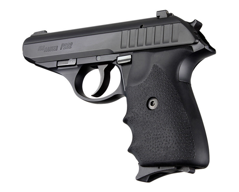 Hogue SIG Sauer P230 Rubber GripFinger Grooves Black