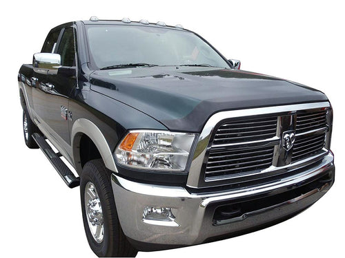 Auto Vent Shade Aeroskin Flush Mount Dark Smoke Hood Protector for 2010-2018 Dodge Ram 2500 3500