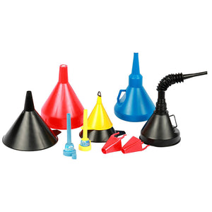 WirthCo 32850 Funnel King 10-Piece Funnel Assortment