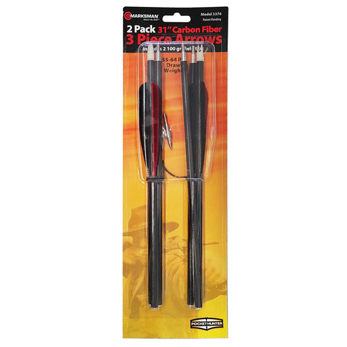 Beeman 3-Piece Carbon Breakdown Arrows (Pair)