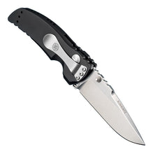 Hogue EX-01 3.5" Folder Drop Point Blade Tumble Finish Alum Frame - Matte Black