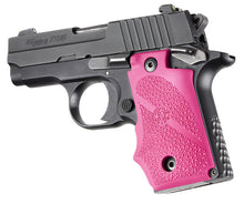 Hogue SIG Sauer P238 Rubber Grip with Finger Grooves Pink