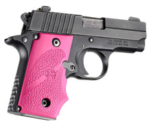 Hogue SIG Sauer P238 Rubber Grip with Finger Grooves Pink