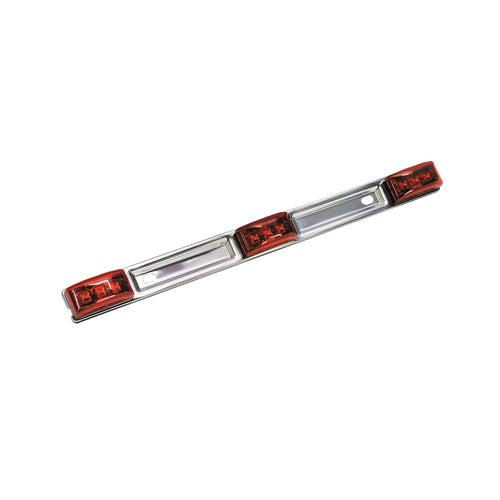 Wesbar Light Bar LED Red Lens
