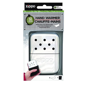 Zippo 12-Hour Refillable Hand Warmer - High Polish Chrome