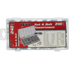 Titan 240 pc Zinc Metric Nut and Bolt Assortment