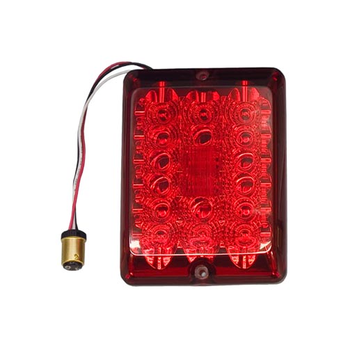 Bargman LED 84 Series Stop Tail Turn Light Lens Upgrade Module Red Connector  Lens Screws