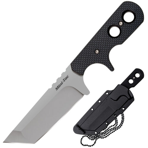 Cold Steel 49HTF Mini Tac Tanto Fixed Blade Knife 3-3/4