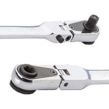 EZRED Combination Stick Flexible Dual Ratchet with 1/4" Square Drive & Magnetic Bit Drive