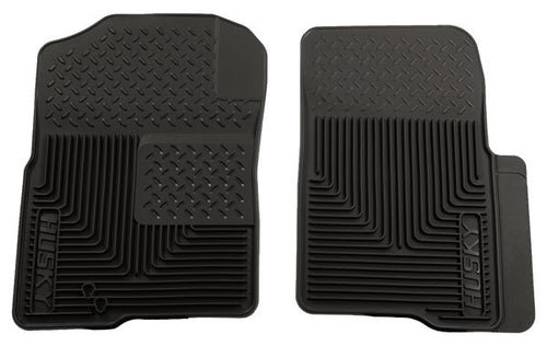 Husky Front Floor Mats Fits 03-14 Expedition/Navigator 04-10 F150 Black