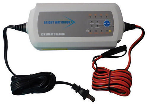 Bright Way 7.5A 12 Volt Desulfating Smart Charger/Maintainer
