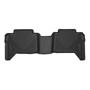 Husky Liners 2nd Seat Floor Liner Fits 05-19 Toyota Tacoma Double Cab Pickup Black