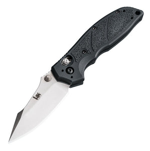 Hogue HK Exemplar 3.25" ABLE Lock Folder Clip Point Tumbled Finish G10 Scales - Solid Black