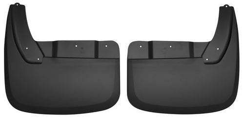 Husky  Custom Dually Rear Mud Guards Black