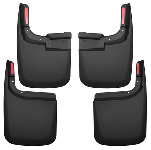 Husky Liners Front and Rear Mud Guard Set 17-2020 Ford F150-Black