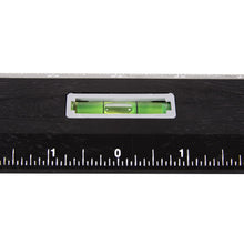 Mayes 48 Inch Magnetic Poly Level Rule w/ Vials Black