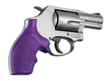 Hogue S&W J Frame Round Butt Rubber Bantam Style Grip Purple