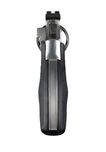 Hogue S&W KL Frame Round Butt Rubber Bantam Style Grip Black