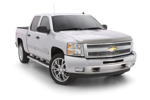 Auto Vent Shade Aeroskin Flush Mount Chrome Hood Protector for 2015-2018 Ford F150