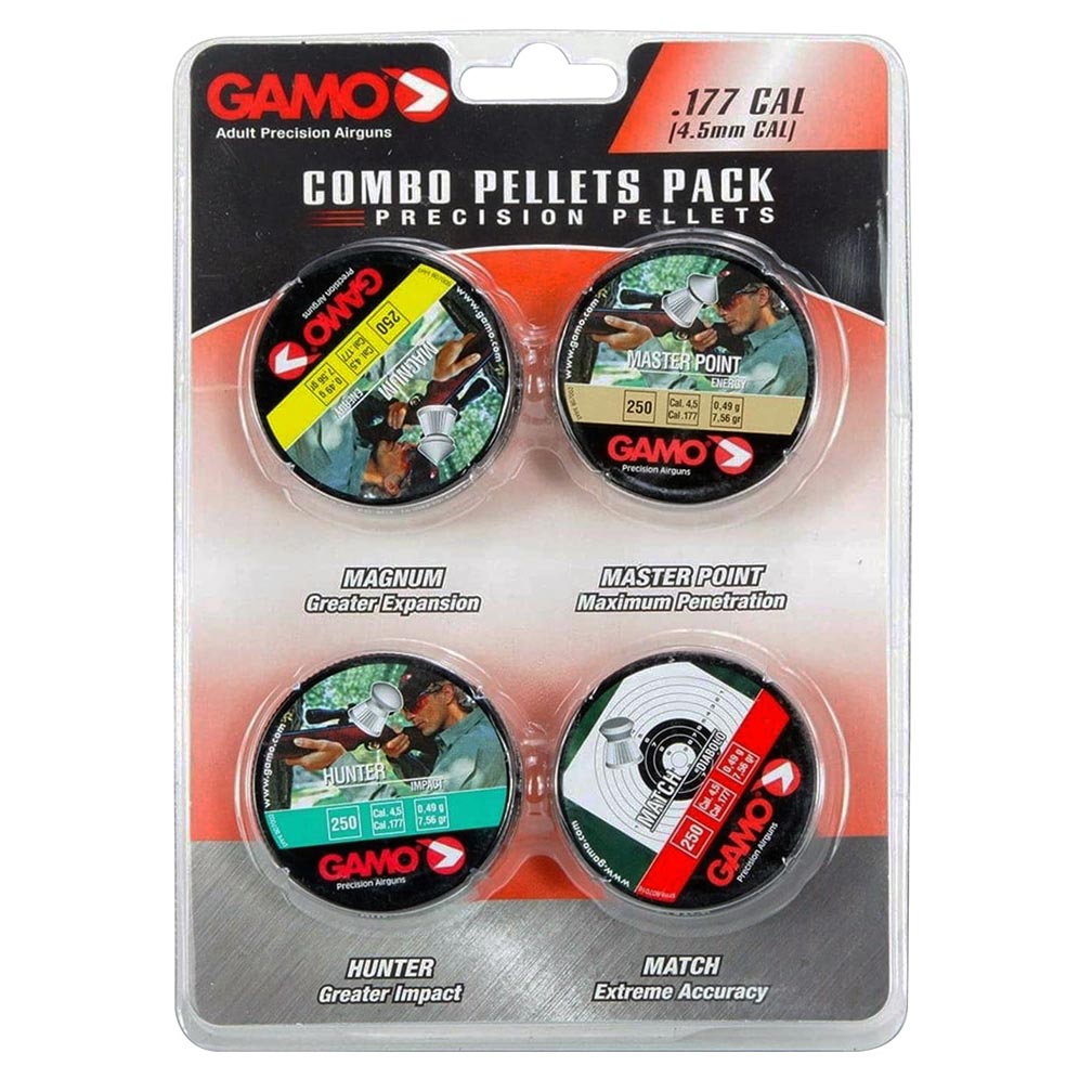 Gamo .177cal Pellet Assorted Combo Pack (1000 Count)