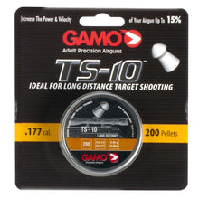Gamo TS-10 PELLETS .177 CAL. QTY OF 200 - CLAMPACK