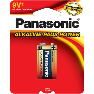 Panasonic 9-Volt Alkaline Plus Power (Single)