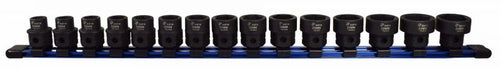 Astro  Tool 78215 Metric 1/2In Drive Low Profile Nano Impact Sockets 15 Piece