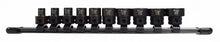 Astro  Tool 78310 SAE 3/8In Drive Low Profile Nano Impact Sockets 10 Piece