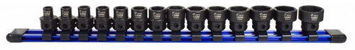 Astro  Tool 78314 Metric 3/8 Drive Low Profile Nano Impact Sockets 14 Piece