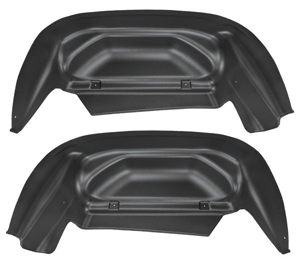 Husky Liners Rear Wheel Well Guards  14-19 SILVERADO 1500 / 2015-Black