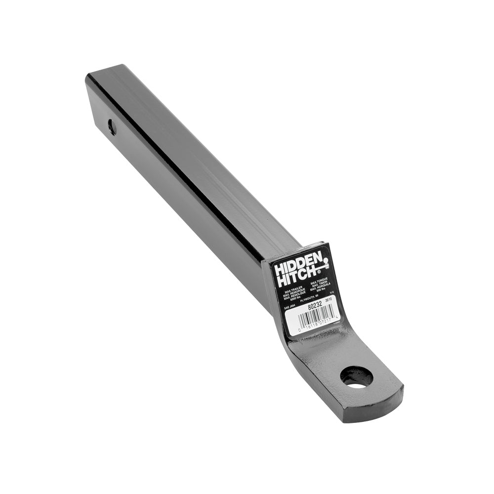 Hidden Hitch Angle Cut Class III Ball Mount 6000lbs GTW 1