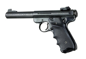Hogue Ruger MK II  MK III Rubber grip w Right H Thumb Rest Black