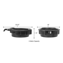 OEMTOOLS 87033 4 Gallon Oil Drain Pan Black