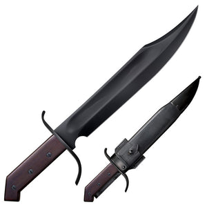 COLD STEEL 1917 Frontier Bowie Fixed 12.25" 1055 Carbon Blade Rosewood Handles