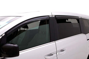 Auto Vent Shade Original Ventvisor Side Window Deflector Dark Smoke 4Pc Set for 2011-2017 Honda Ody
