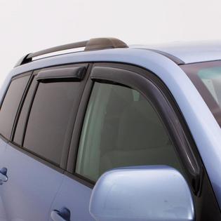 Auto Vent Shade Original Ventvisor Side Window Deflector Dark Smoke 4Pc Set for 2015-2018 Jeep Rene