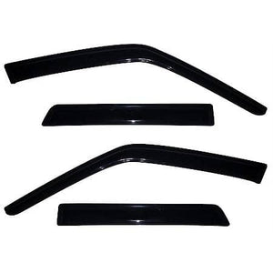 Auto Vent Shade Original Ventvisor Side Window Deflector Dark Smoke 4Pc Set for 2010-2018 Nissan Ju