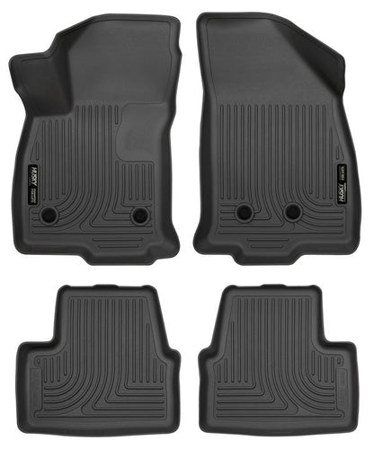 Husky 2016-19 Chevrolet Volt Weatherbeater Front & 2nd Seat Floor Liners Black