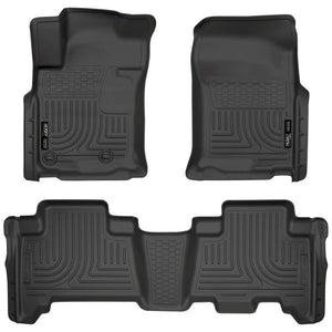 Husky Liners WeatherBeater Combination Front & 2ND Seat Floor Liners