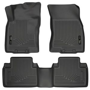 Husky Liners WeatherBeater Black Front and 2nd Seat Floor Liner-Black