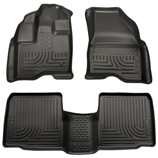 Husky Liners Front & 2nd Seat Floor Liners Fits 11-14 Explorer