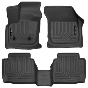 Husky Liners Front & 2nd Seat Floor Liners Fits 17-2020 Fusion 17-2020 MKZ