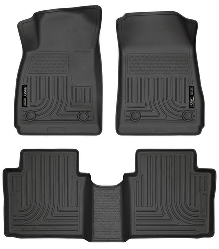 Husky Liners Front & 2nd Seat Floor Liners (Footwell Coverage) Fits 14-2020 Impala
