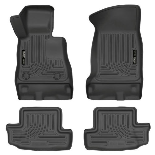 Husky 2016-2020 Chevrolet Camaro Weatherbeater Front & 2nd Seat Floor Black